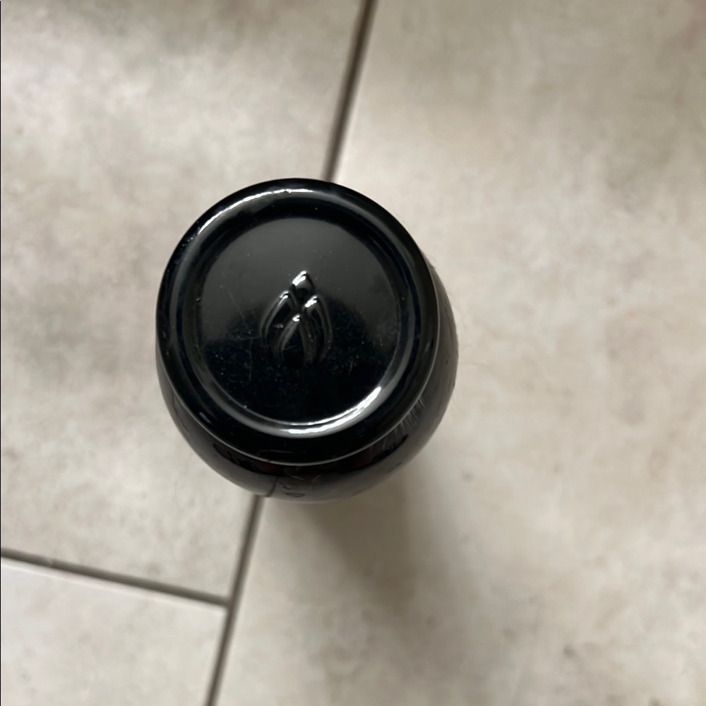 Manna Black Floral Water Bottle - Picture 2 of 3